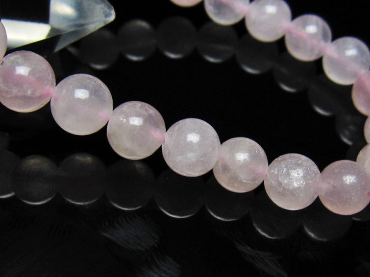 ローズクォーツ ブレスレット 8mm [t446-2901] 3枚目