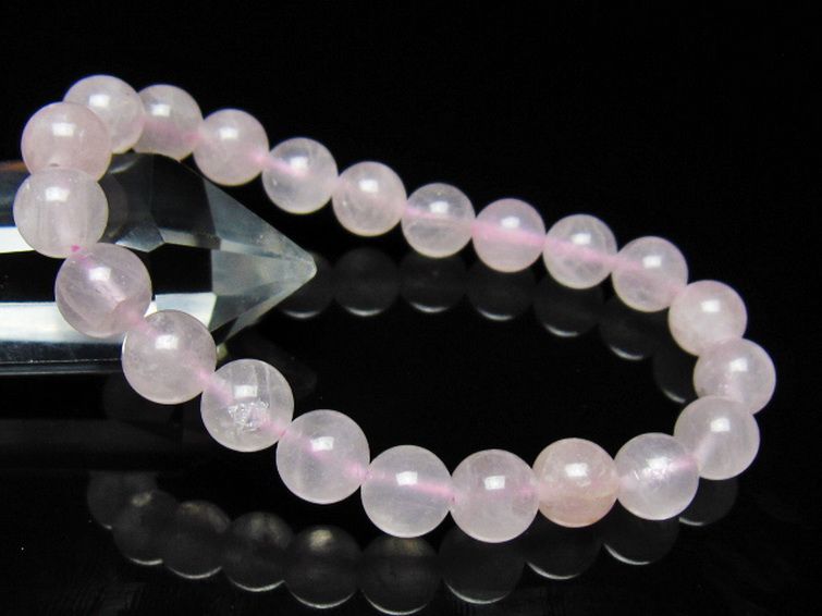 ローズクォーツ ブレスレット 9mm [t446-2905] 1枚目