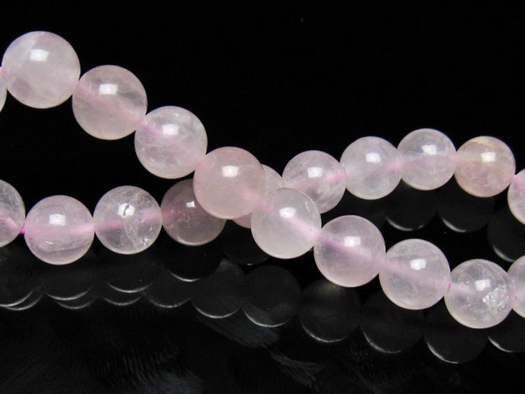 ローズクォーツ ブレスレット 9mm [t446-2905] 2枚目