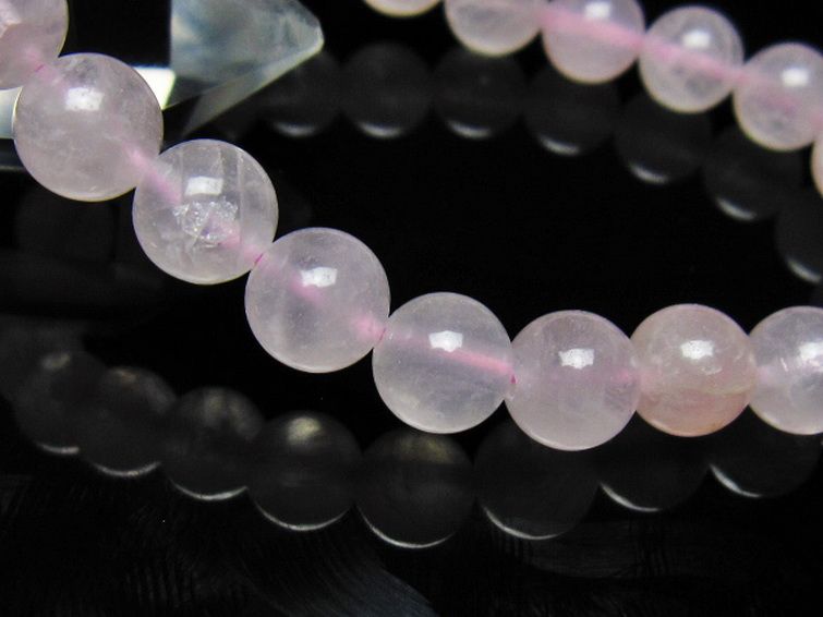 ローズクォーツ ブレスレット 9mm [t446-2905] 3枚目