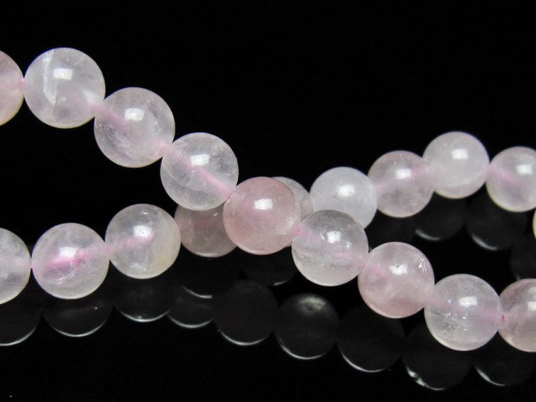 ローズクォーツ ブレスレット 9mm [t446-2908] 2枚目