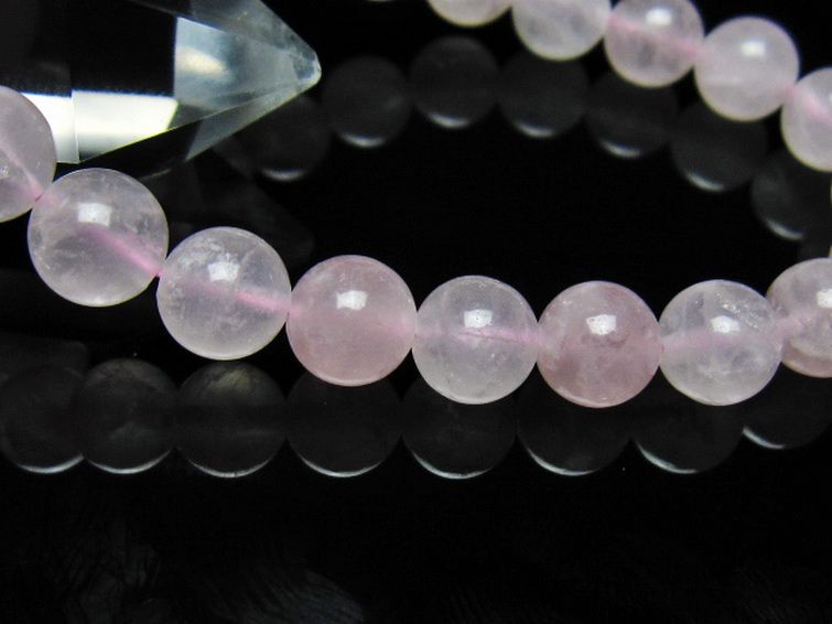 ローズクォーツ ブレスレット 9mm [t446-2908] 3枚目
