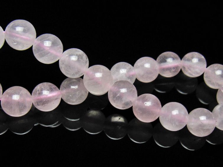 ローズクォーツ ブレスレット 9mm [t446-2911] 2枚目