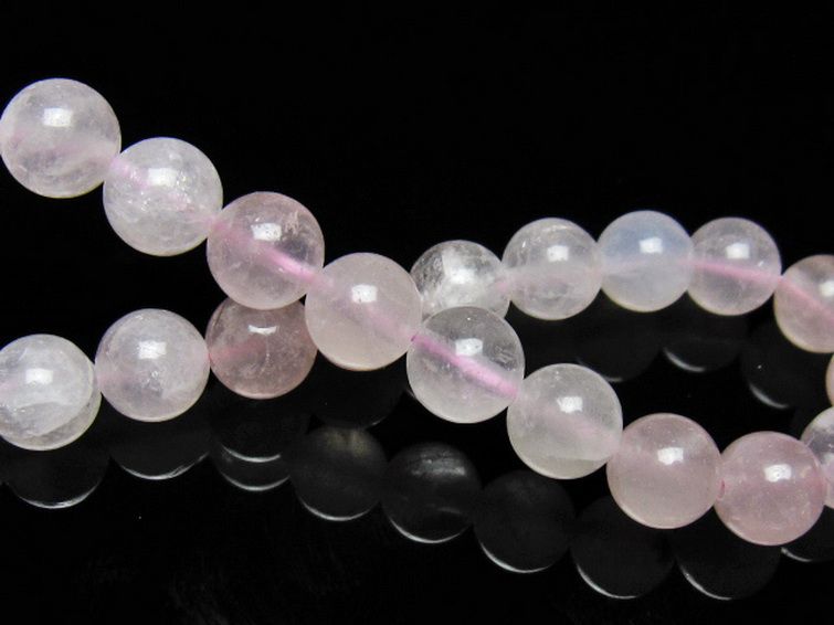 ローズクォーツ ブレスレット 9mm [t446-2920] 2枚目