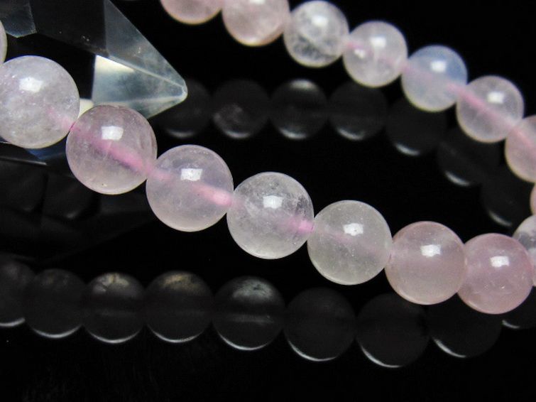 ローズクォーツ ブレスレット 9mm [t446-2920] 3枚目