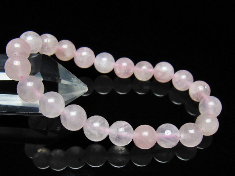 ローズクォーツ ブレスレット 8mm [t446-2923] 1枚目