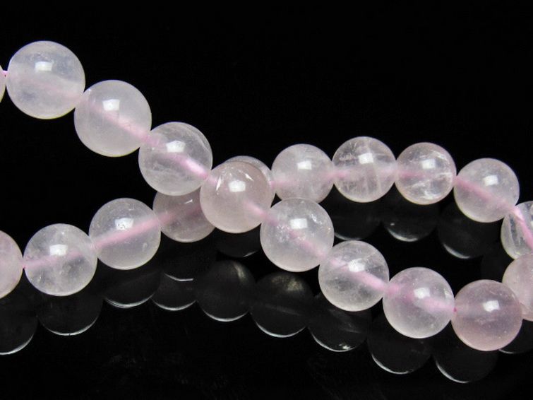 ローズクォーツ ブレスレット 9mm [t446-2927] 2枚目