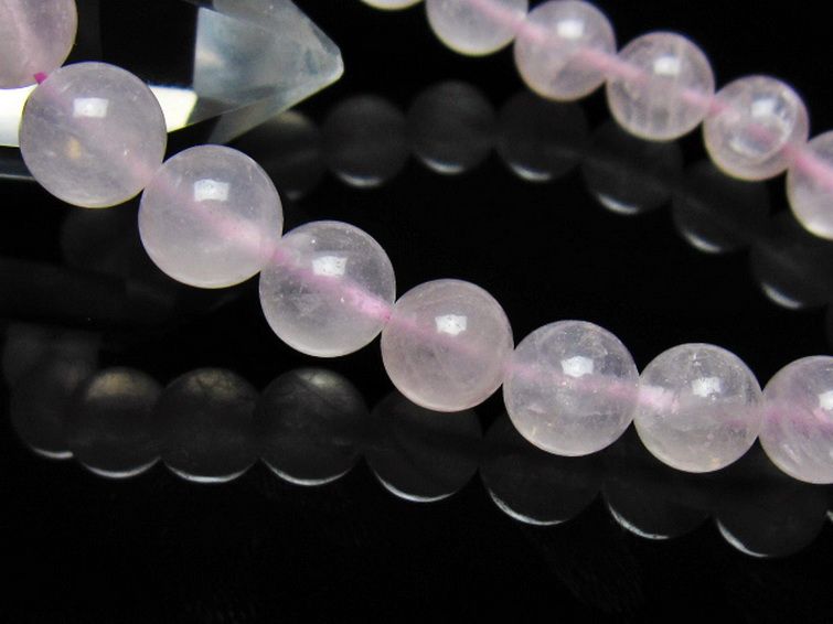ローズクォーツ ブレスレット 9mm [t446-2927] 3枚目