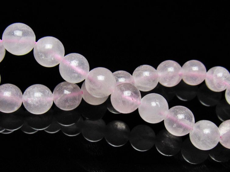 ローズクォーツ ブレスレット 9mm [t446-2932] 2枚目