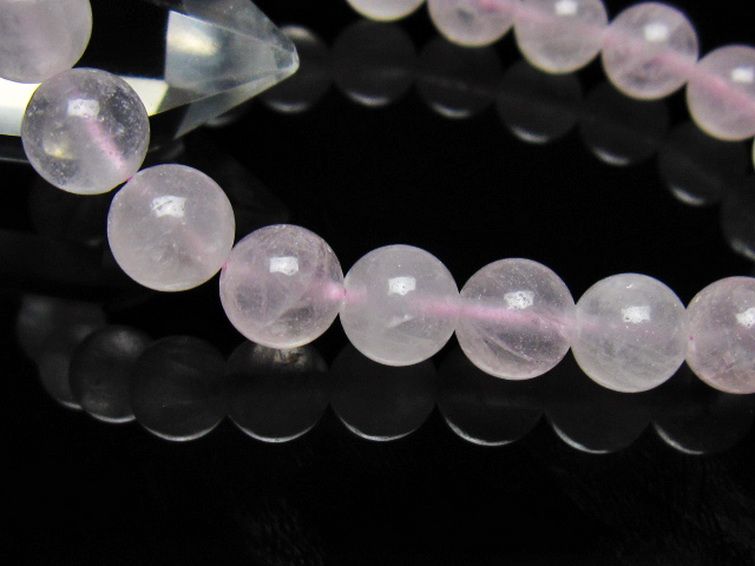 ローズクォーツ ブレスレット 9mm [t446-2932] 3枚目