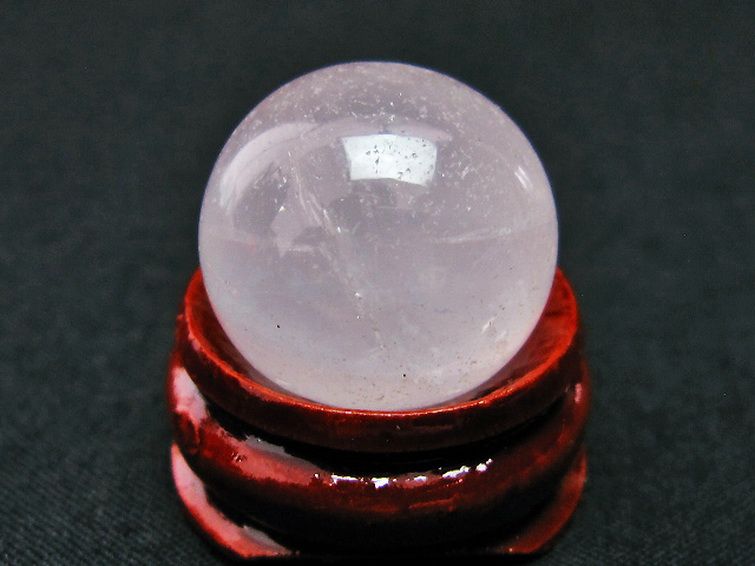 スターローズクォーツ 丸玉 19mm [t451-8804] 3枚目