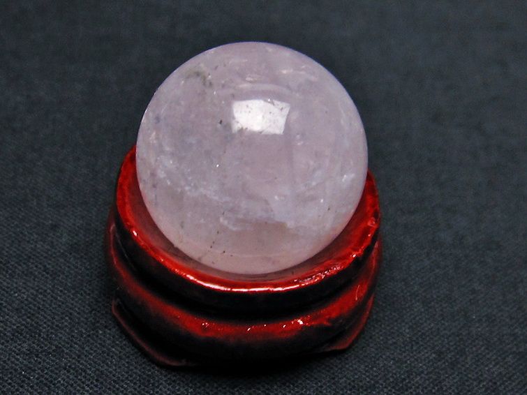 スターローズクォーツ 丸玉 20mm [t451-8849] 3枚目