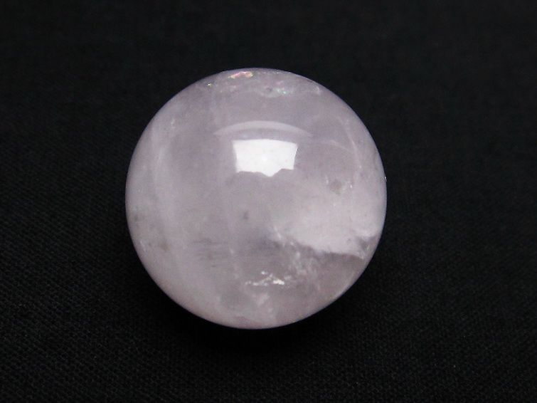 スターローズクォーツ 丸玉 20mm [t451-8881] 3枚目