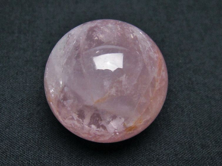 スターローズクォーツ 丸玉 25mm [t451-9046] 1枚目