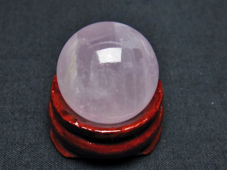 スターローズクォーツ 丸玉 20mm [t451-9080] 3枚目