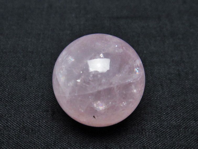 ローズクォーツ 丸玉 20mm [t451-9487] 2枚目