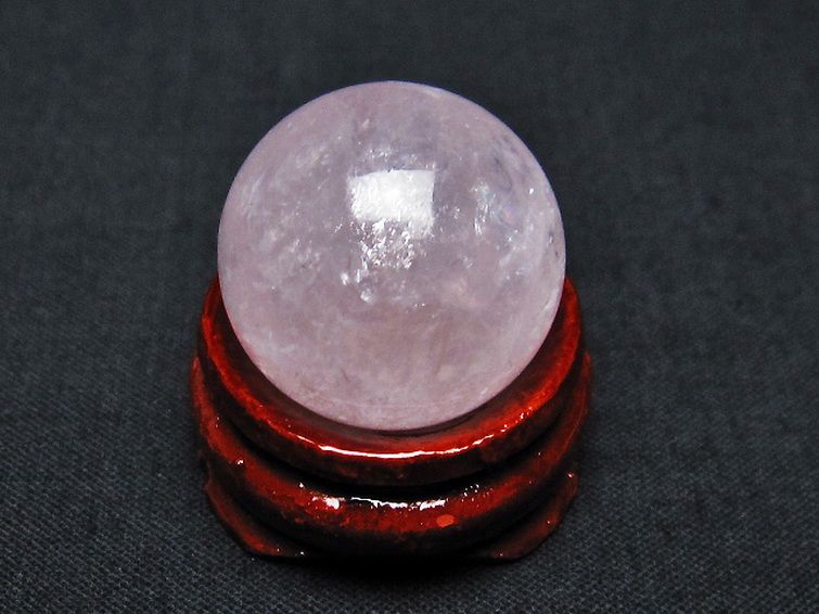 ローズクォーツ 丸玉 20mm [t451-9488] 1枚目