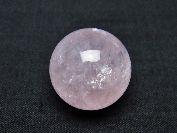 ローズクォーツ 丸玉 20mm [t451-9488] 2枚目