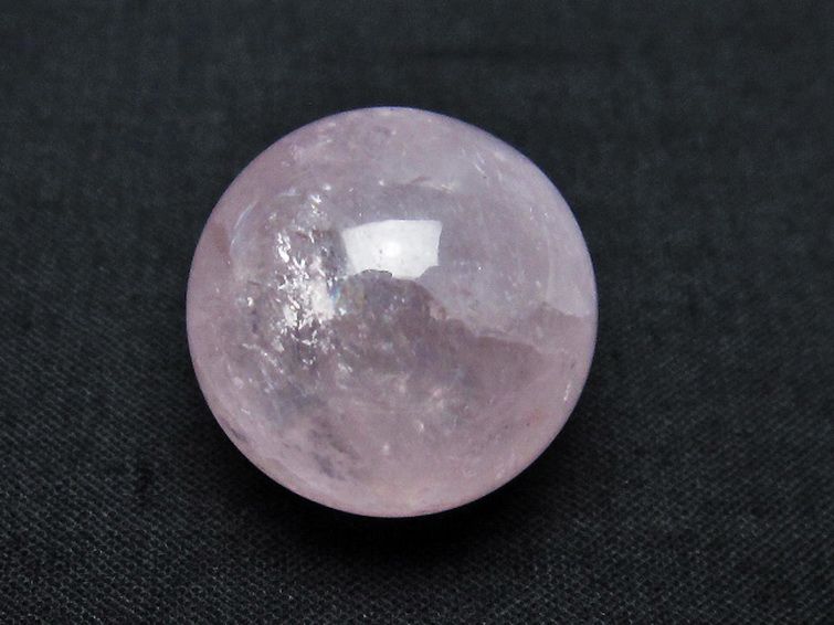 ローズクォーツ 丸玉 20mm [t451-9488] 3枚目
