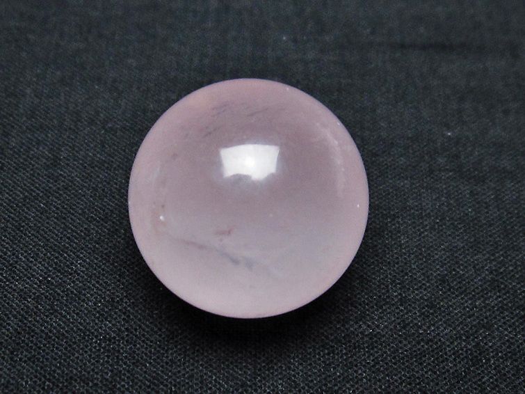 ローズクォーツ 丸玉 20mm [t451-9498] 3枚目