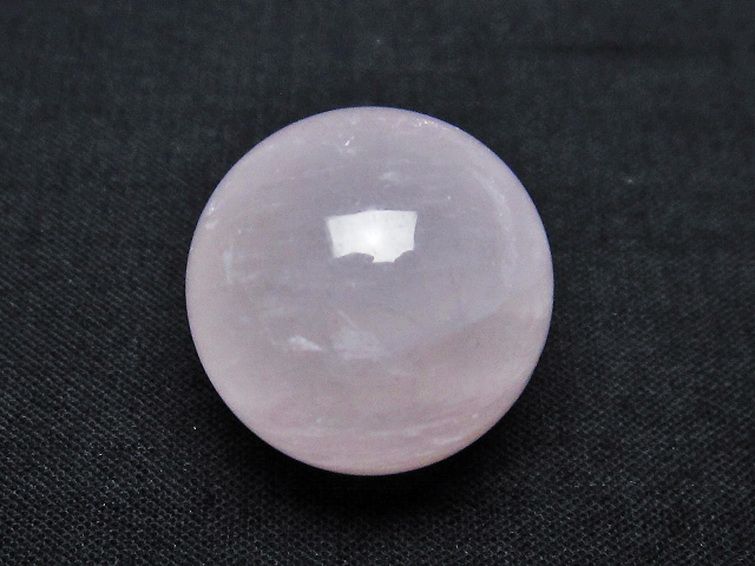 ローズクォーツ 丸玉 20mm [t451-9499] 3枚目