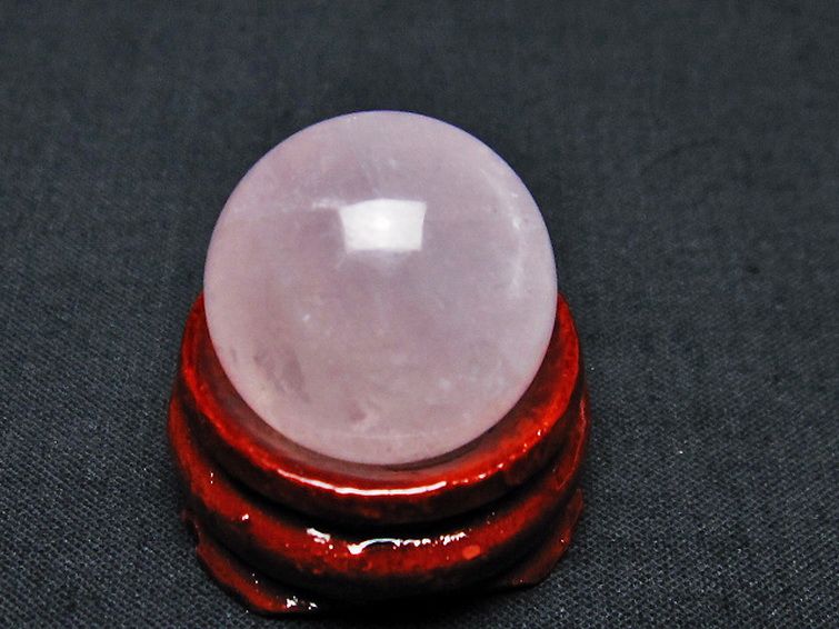 ローズクォーツ 丸玉 20mm [t451-9503] 1枚目