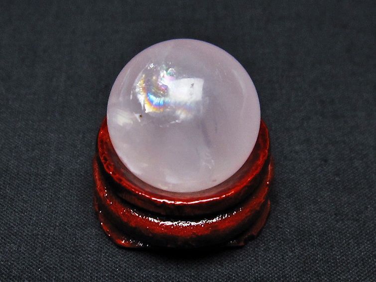 ローズクォーツ 丸玉 20mm [t451-9522] 1枚目