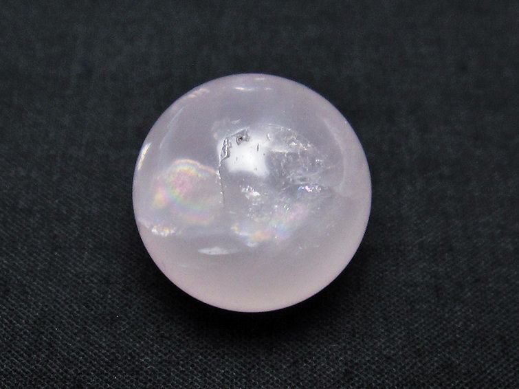 ローズクォーツ 丸玉 20mm [t451-9522] 2枚目