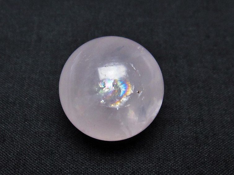 ローズクォーツ 丸玉 20mm [t451-9522] 3枚目