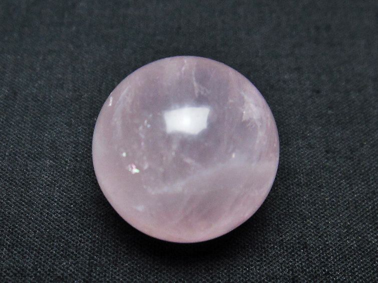 ローズクォーツ 丸玉 20mm [t451-9524] 2枚目