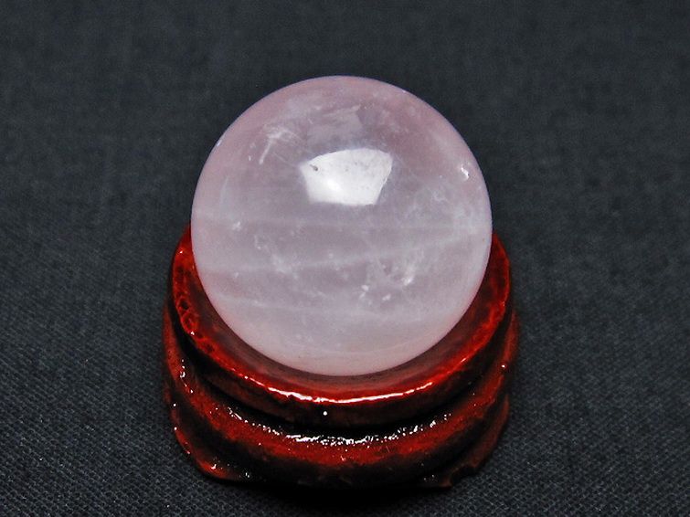 ローズクォーツ 丸玉 20mm [t451-9532] 1枚目