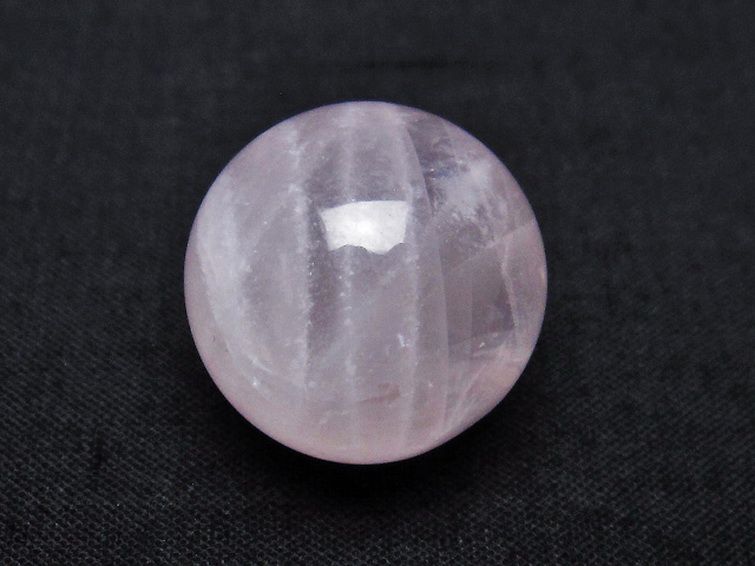 ローズクォーツ 丸玉 20mm [t451-9532] 3枚目