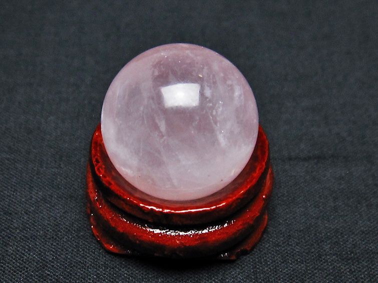 ローズクォーツ 丸玉 20mm [t451-9538] 1枚目