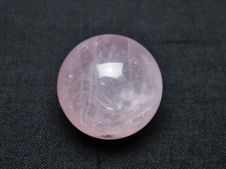 ローズクォーツ 丸玉 20mm [t451-9538] 2枚目