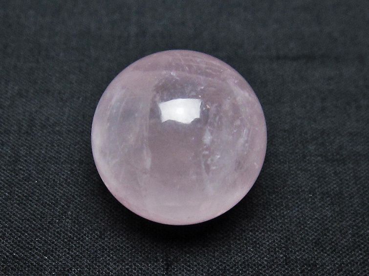 ローズクォーツ 丸玉 20mm [t451-9538] 3枚目