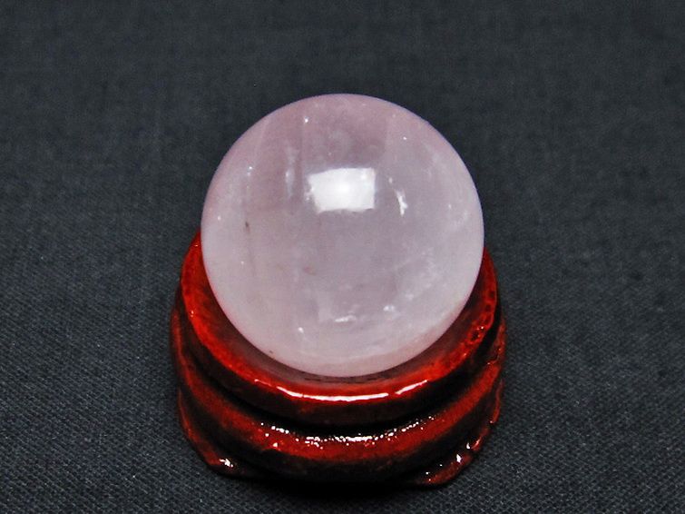 ローズクォーツ 丸玉 20mm [t451-9541] 1枚目