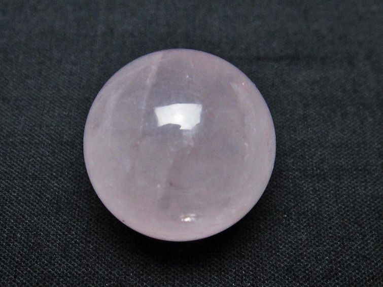 ローズクォーツ 丸玉 20mm [t451-9541] 2枚目