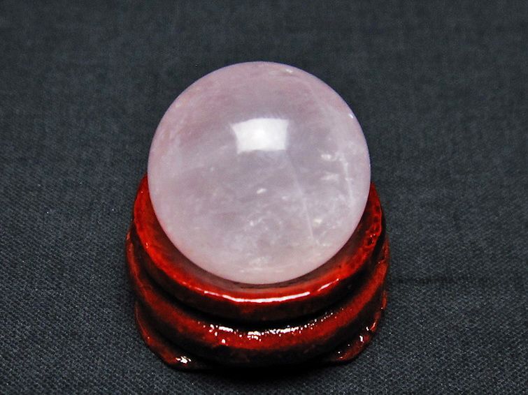 ローズクォーツ 丸玉 20mm [t451-9542] 1枚目