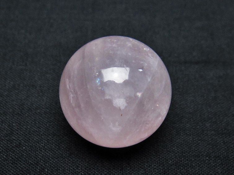 ローズクォーツ 丸玉 20mm [t451-9542] 3枚目