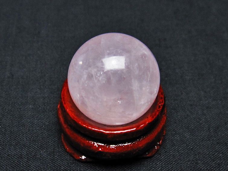 ローズクォーツ 丸玉 20mm [t451-9546] 1枚目