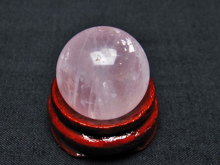 ローズクォーツ 丸玉 20mm [t451-9564] 1枚目