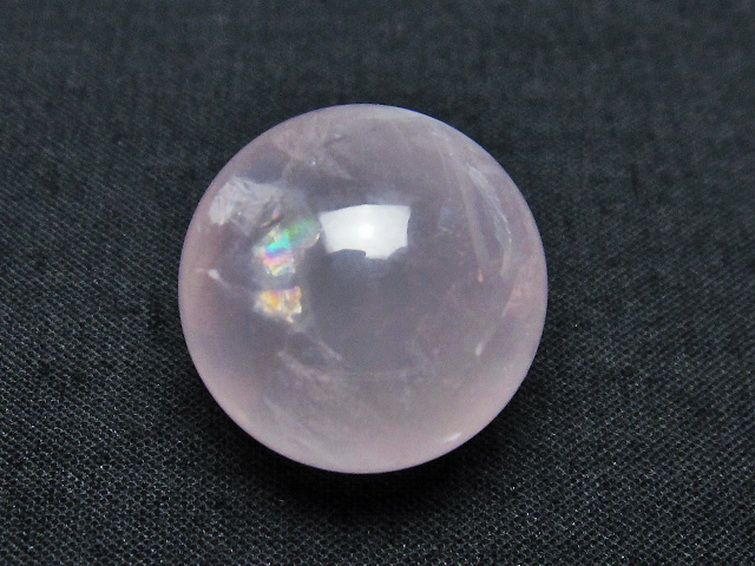 ローズクォーツ 丸玉 20mm [t451-9568] 3枚目