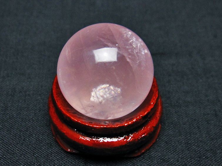 ローズクォーツ 丸玉 20mm [t451-9570] 1枚目