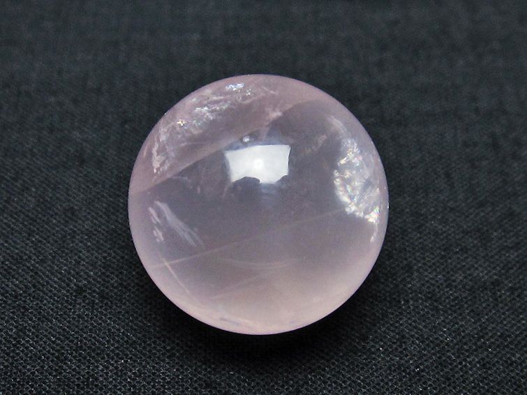 ローズクォーツ 丸玉 20mm [t451-9570] 2枚目