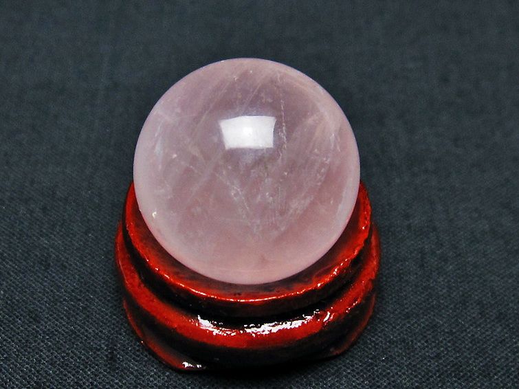 ローズクォーツ 丸玉 20mm [t451-9576] 1枚目