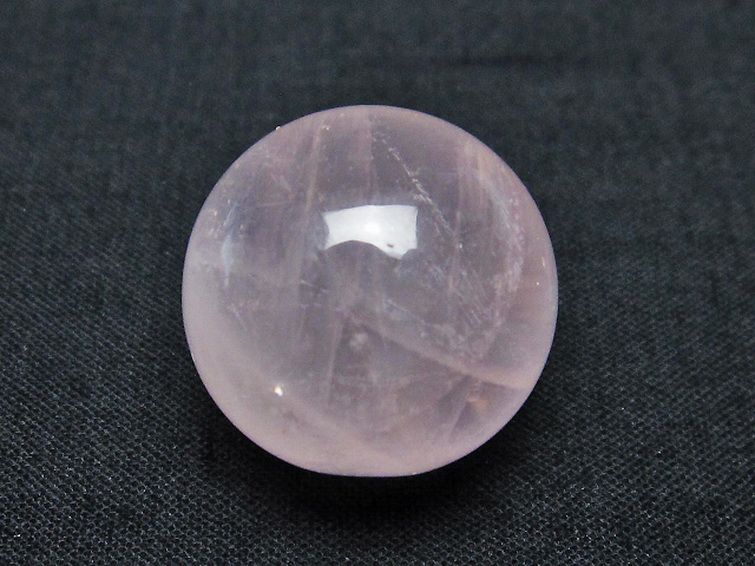 ローズクォーツ 丸玉 20mm [t451-9576] 2枚目