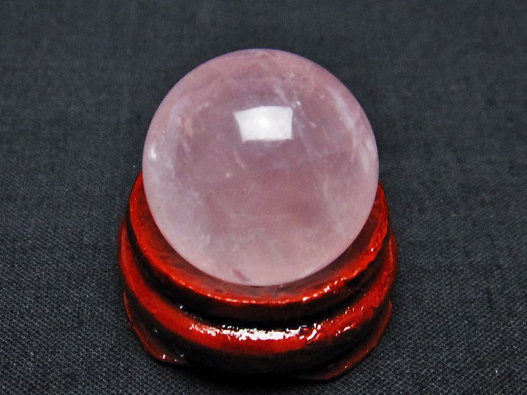 ローズクォーツ 丸玉 20mm [t451-9593] 1枚目