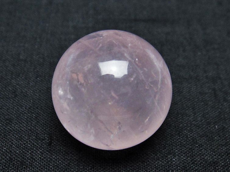 ローズクォーツ 丸玉 20mm [t451-9593] 2枚目