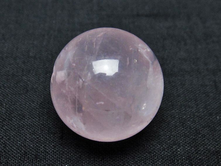 ローズクォーツ 丸玉 20mm [t451-9593] 3枚目