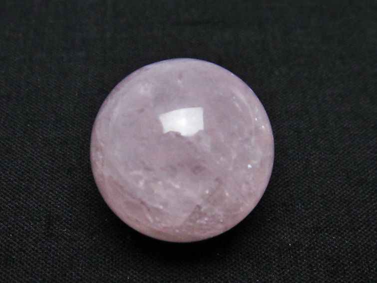 ローズクォーツ 丸玉 20mm [T451-9706] 3枚目